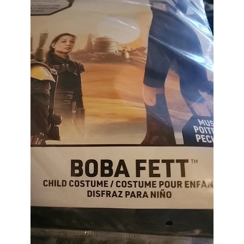 Star Wars Boba Fett NEW 2-Piece Set Halloween Costume‎ Child Size L 12-14